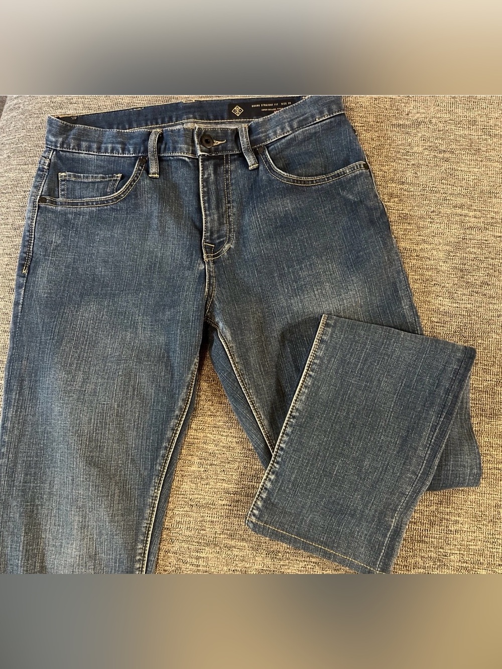 Roark Jeans Mens Sz 30 (32) Medium Wash Blue Denim HWY 128  Straight Fit 5 Pocke
